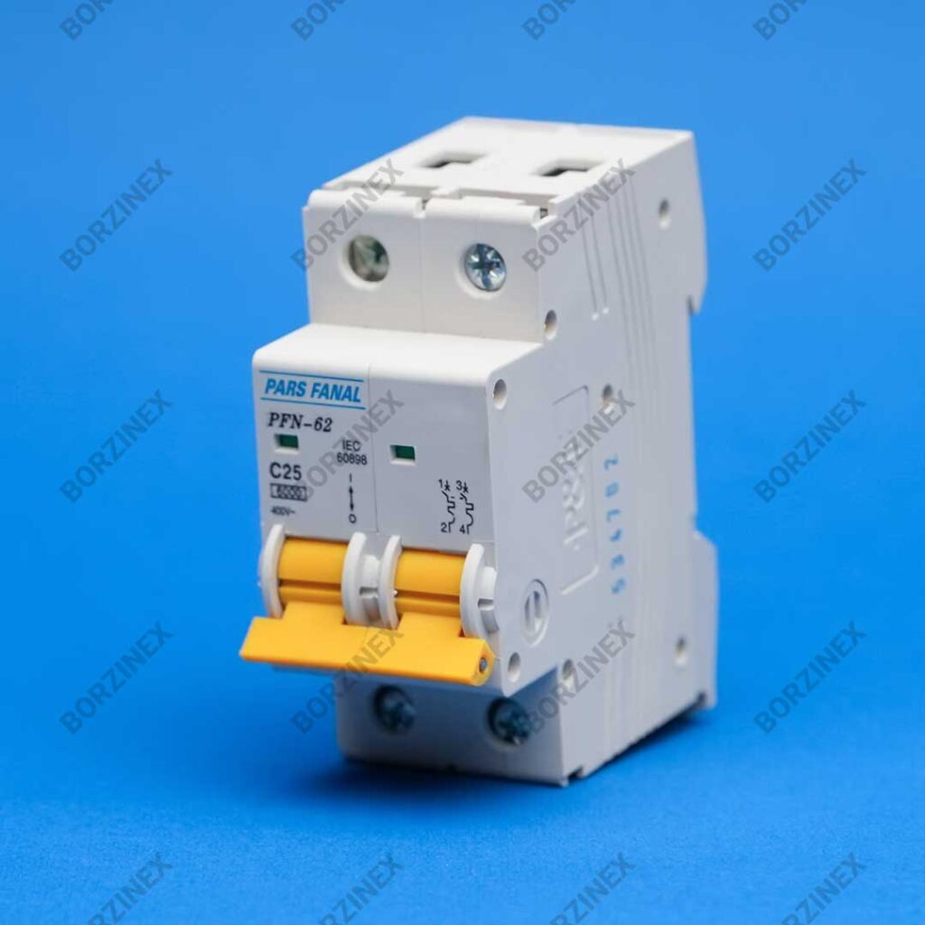 کلید مینیاتوری پارس فانال PFN-62-C25