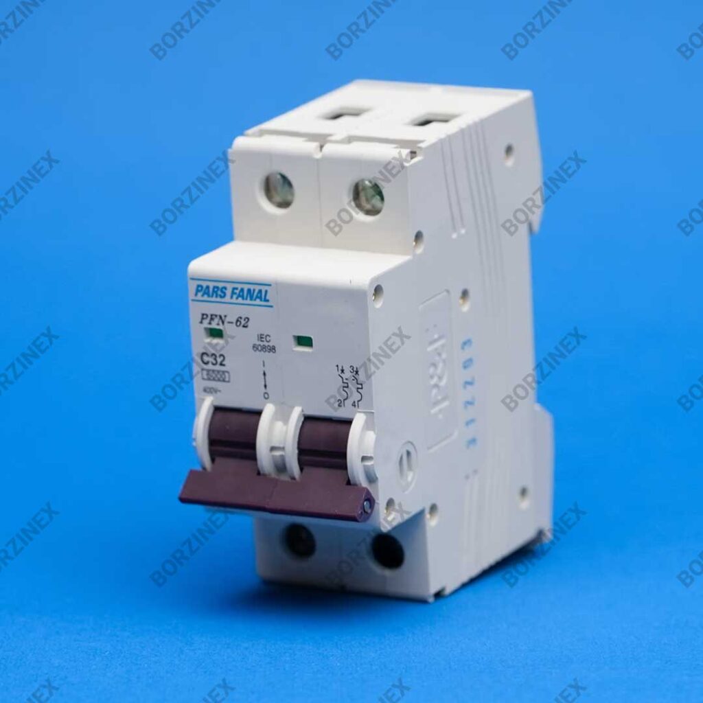 کلید مینیاتوری پارس فانال PFN-62-C32