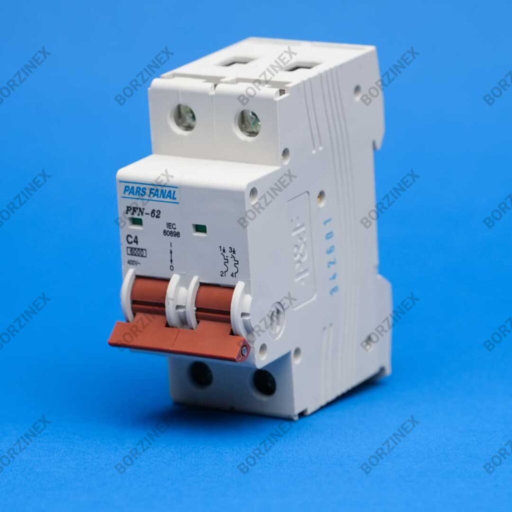 کلید مینیاتوری پارس فانال PFN-62-C4