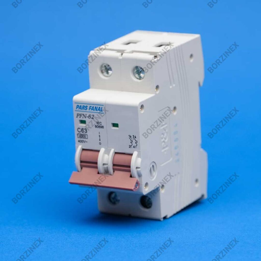 کلید مینیاتوری پارس فانال PFN-62-C63