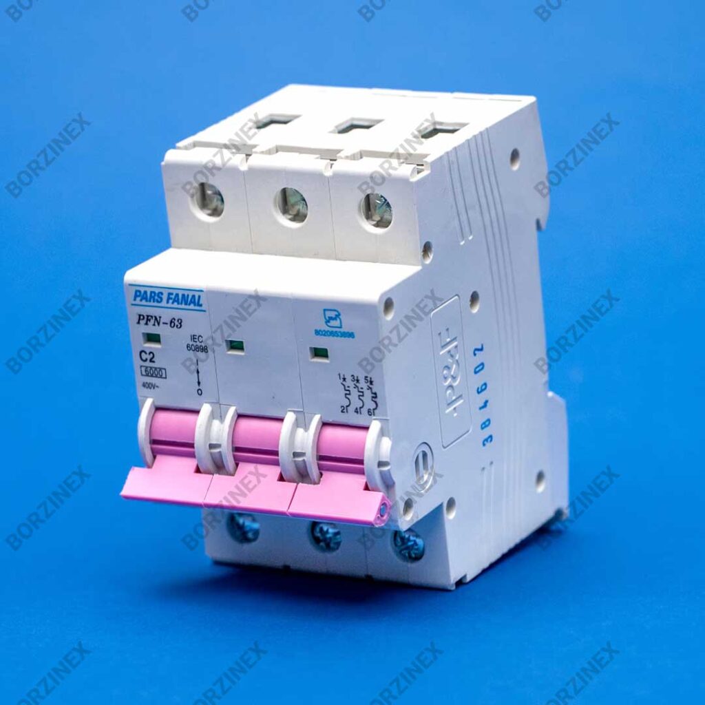 کلید مینیاتوری پارس فانال PFN-63-C2