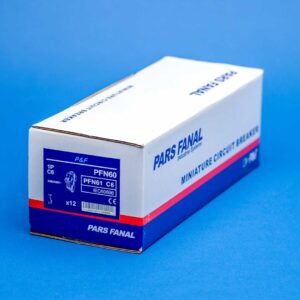 کلید مینیاتوری 1P-C6 PFN60 پارس فانال (60 آمپر)