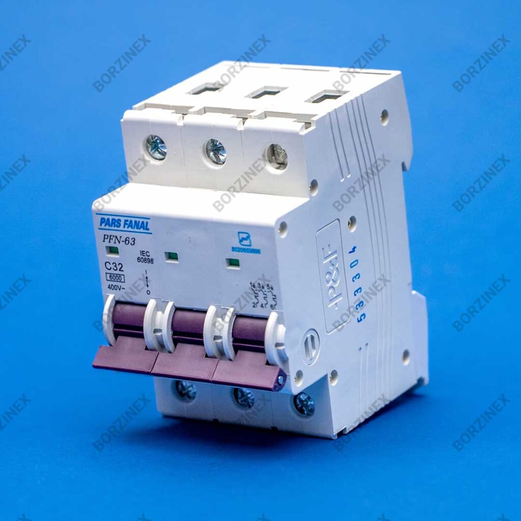 کلید مینیاتوری پارس فانال PFN-63-C32