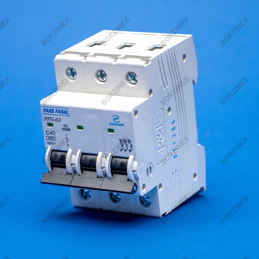 کلید مینیاتوری پارس فانال PFN-63-C40