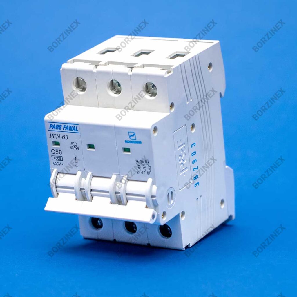 کلید مینیاتوری پارس فانال PFN-63-C50