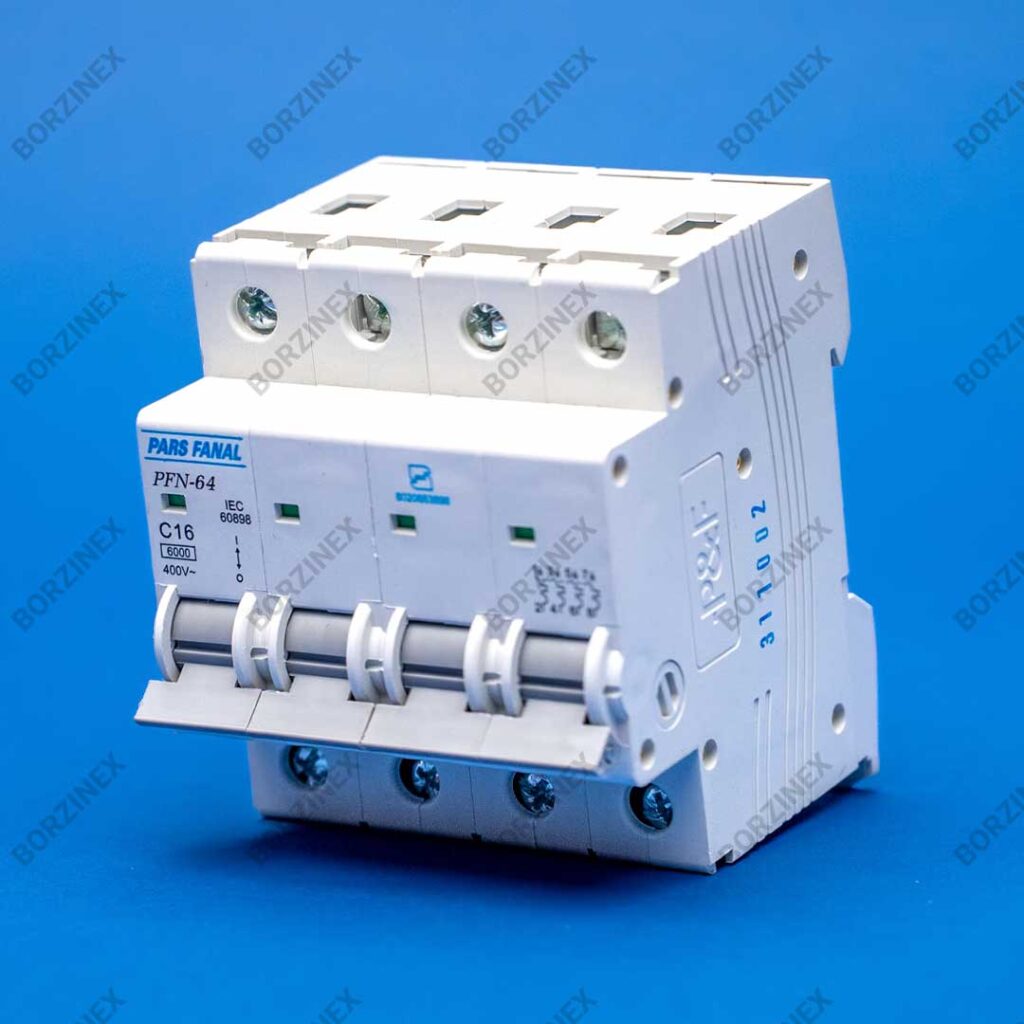 کلید مینیاتوری پارس فانال PFN-64-C16