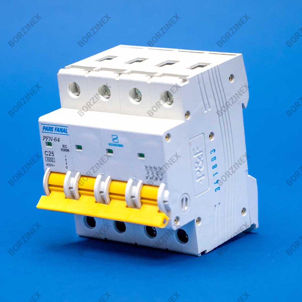 کلید مینیاتوری پارس فانال PFN-64-C25