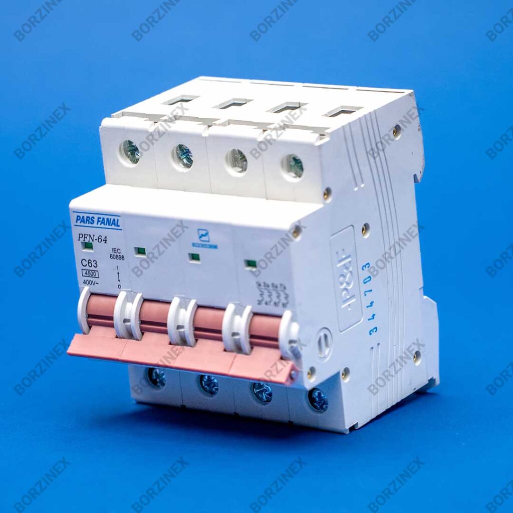 کلید مینیاتوری پارس فانال PFN-64-C63