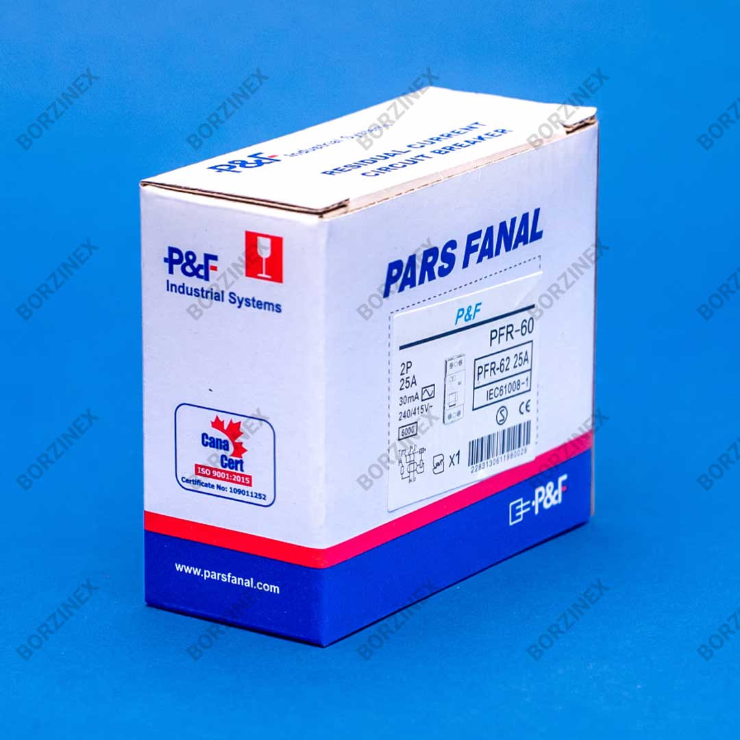 کلید نشتی جریان 25 آمپر Pars Fanal