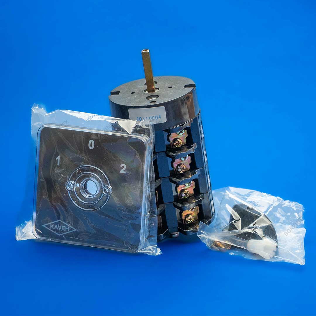 کلید سلکتوری کاوه رده AC-23A مطابق استاندارد IEC